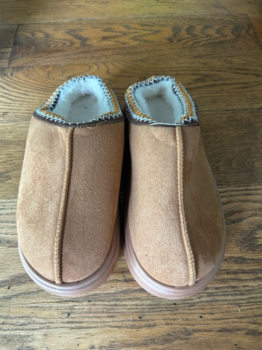 Cozy Platform Slippers Indoor & Outdoor | Warm Faux Fur | Non-Slip Sole | Women - Picture 3 of 7